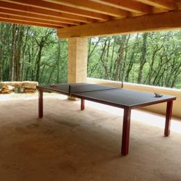 ping-pong à partager avec les autres locations - Location de vacances - Blanquefort-sur-Briolance