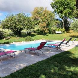 piscine - Location de vacances - Saumont