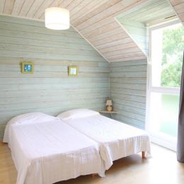 Chambre 2 lits simples - Location de vacances - Sotteville