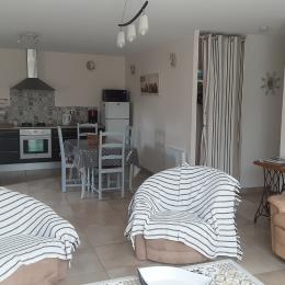 Salon  - Location de vacances - Portbail