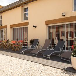 Terrasse privative - Chambre d'hôtes - Étréchy