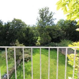 Depuis la chambre vue sur le jardin et le parc du Château - Gite la Petite Varenne - Location de vacances - Haironville