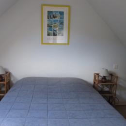 chambre lit double sous comble - Location de vacances - Bangor