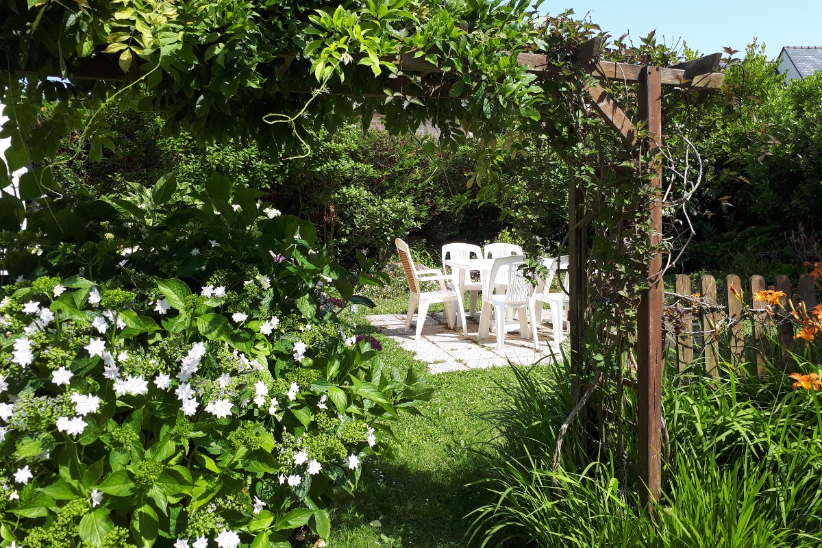 Jardin privatif - Location de vacances - La Trinité-sur-Mer