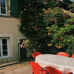 Le jardin et sa terrasse - Location de vacances - Luttange