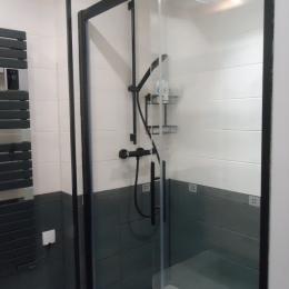 Douche de la salle d'eau privative  - Chambre d'hôtes - Brassy