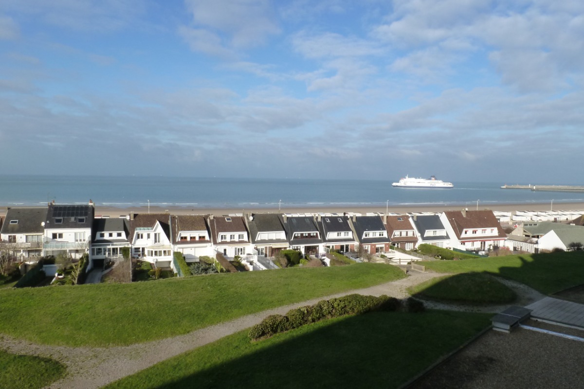 Vue du balcon - Location de vacances - Calais