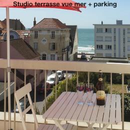 Studio avec terrasse vue mer & parking privé  à WIMEREUX  - Location de vacances - Wimereux