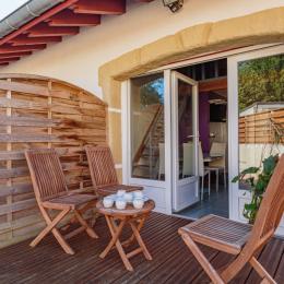 Terrasse privative studio Bayonne - Location de vacances - Bayonne