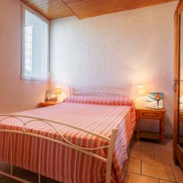 Chambre 1 lit double - Location de vacances - Lau-Balagnas
