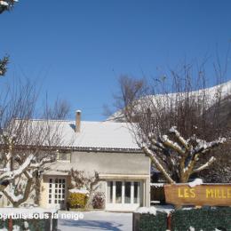 Hiver: les premières neige - Location de vacances - Luz-Saint-Sauveur