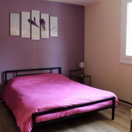 Chambre double - Location de vacances - Bartrès