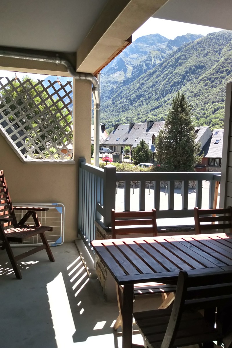 Balcon terrasse vue montagne - Location de vacances - Loudenvielle