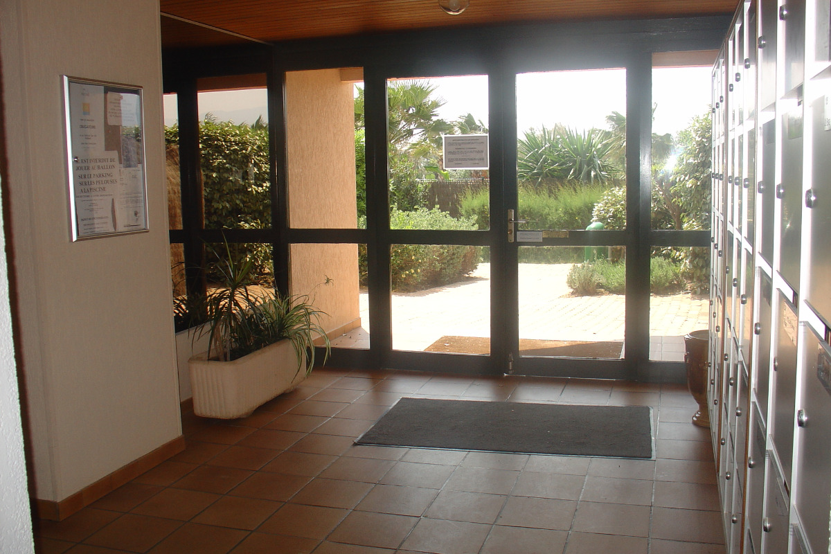 Hall d'entrée, résidence sécurisée - Location de vacances - Saint-Cyprien