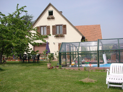 Chambres d'hôtes La Tulipe avec piscine - Chambre d'hôtes - Mittelbergheim