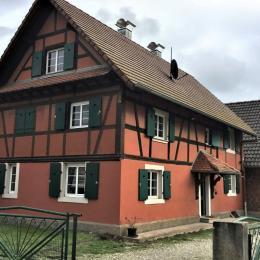 Gîte maison alsacienne à colombages entière - Location de vacances - La Wantzenau