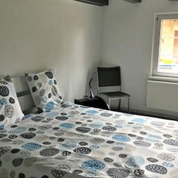 Chambre 1 lit double - Location de vacances - La Wantzenau