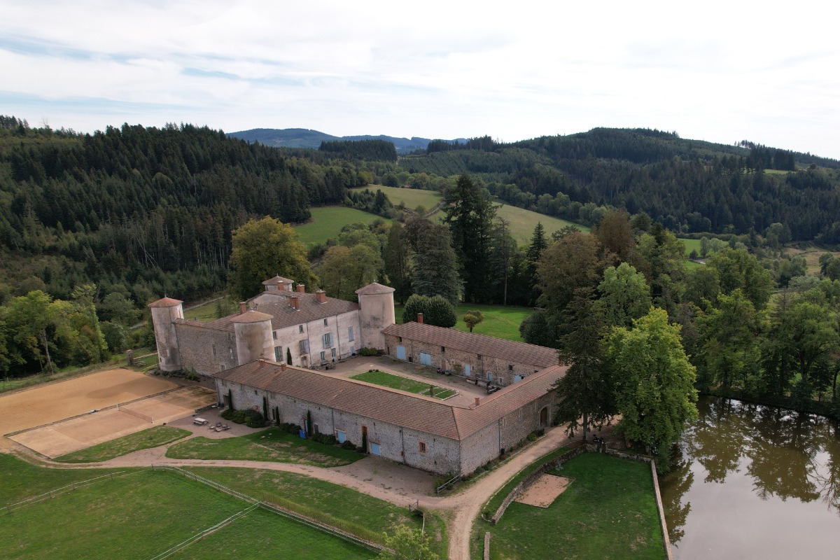 le château de Fougères en Beaujolais - Location de vacances - Poule-les-Écharmeaux