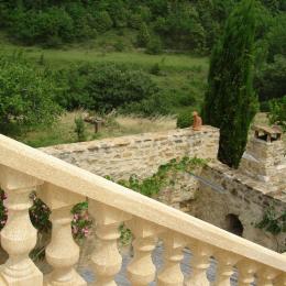 Vue depuis Les Figuiers - Location de vacances - Saint-Montan