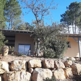 Gîte du Vignalet - Façade sud - Location de vacances - Chambonas