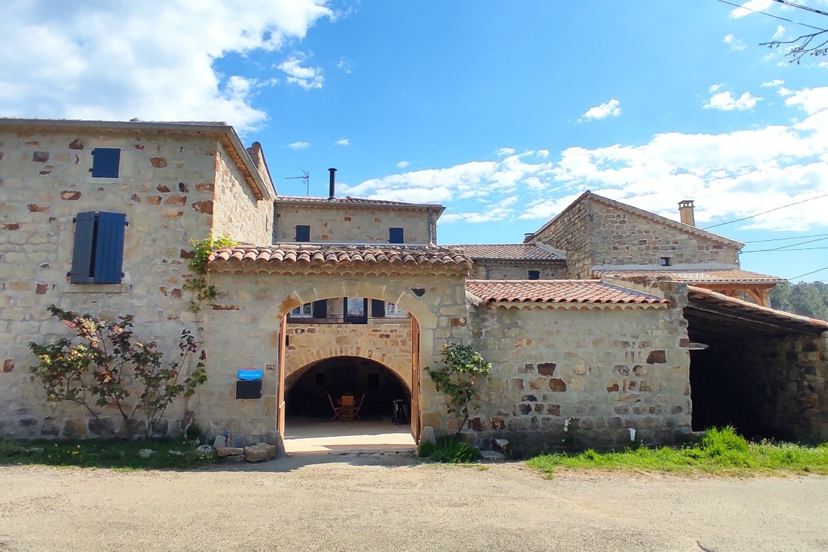 La Maison d'Odette et Joseph - La façade - Location de vacances - Sanilhac