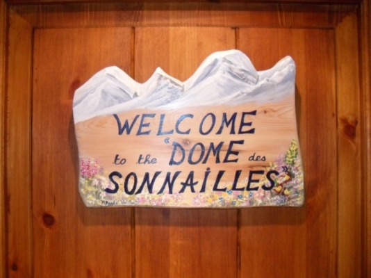 L'entrée, du Dôme des Sonnailles - Location de vacances - Pralognan-la-Vanoise