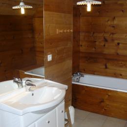 SDB - Chalet MILLIAT - Appartement Manon - Saint Sorlin d'Arves - SAVOIE - Location de vacances - Saint-Sorlin-d'Arves