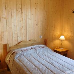 Appartement Le Lièvre Blanc - Chalet neuf à La Toussuire en Savoie - chambre double 2 - Location de vacances - La Toussuire