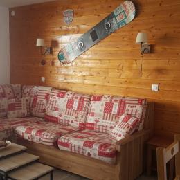 Canapé équipé lit Bed express - Location de vacances - Valmeinier