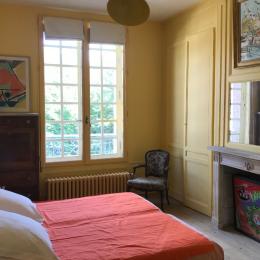 chambre jaune - Location de vacances - Saint-Valery-en-Caux