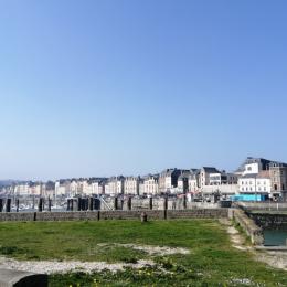 Vue de Dieppe depuis l'embarcadère - Location de vacances - Dieppe