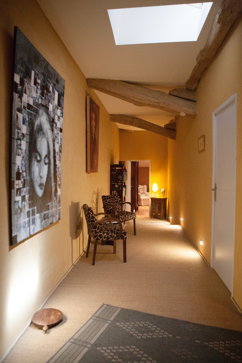 Couloir d'accès aux chambres - Chambre d'hôtes - Montdurausse