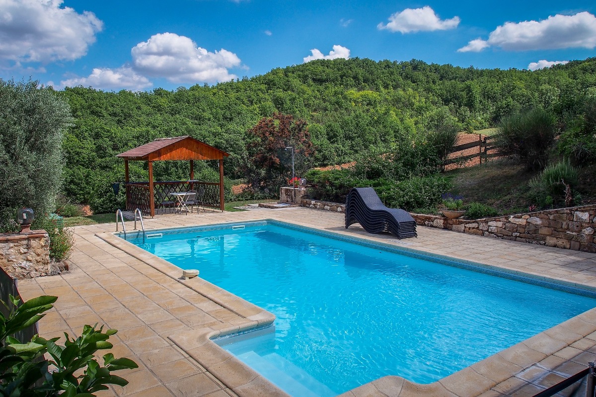 piscine
 - Location de vacances - Saint-Marcel-Campes