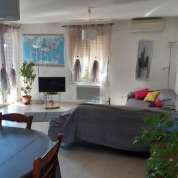 Salon - Location de vacances - Durfort-Lacapelette