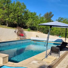 La piscine, Clos de la Chesnaye à Mons (Var, Provence) - Location de vacances - Mons