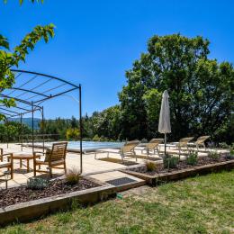 Terrasse - Location de vacances - Gargas