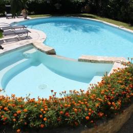 Jacuzzi et piscine - Location de vacances - Saint-Didier