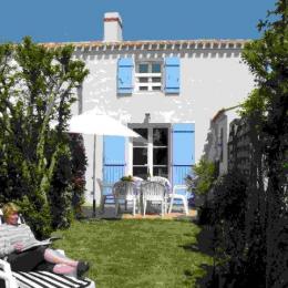Les Mimosas, une maison d'architecte typiquement noirmoutrine - Location de vacances - Noirmoutier en l'Île
