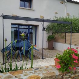 Nouveau extérieurs Murs de pierre et Claustras - Location de vacances - Montaigu-Vendée