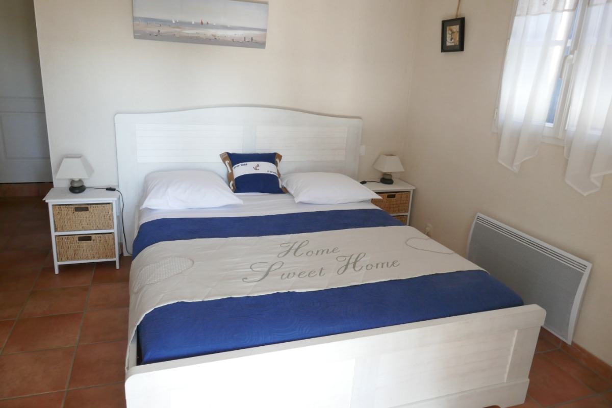 Chambre avec lit en 160 - Chambre d'hôtes - L'Ile d'Olonne