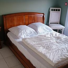 Chambre 2 avec un lit en 140 - Location de vacances - Jard sur Mer