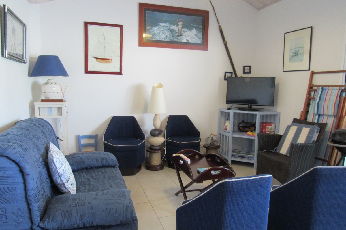 Coin salon - Location de vacances - L'Aiguillon-la-Presqu'île
