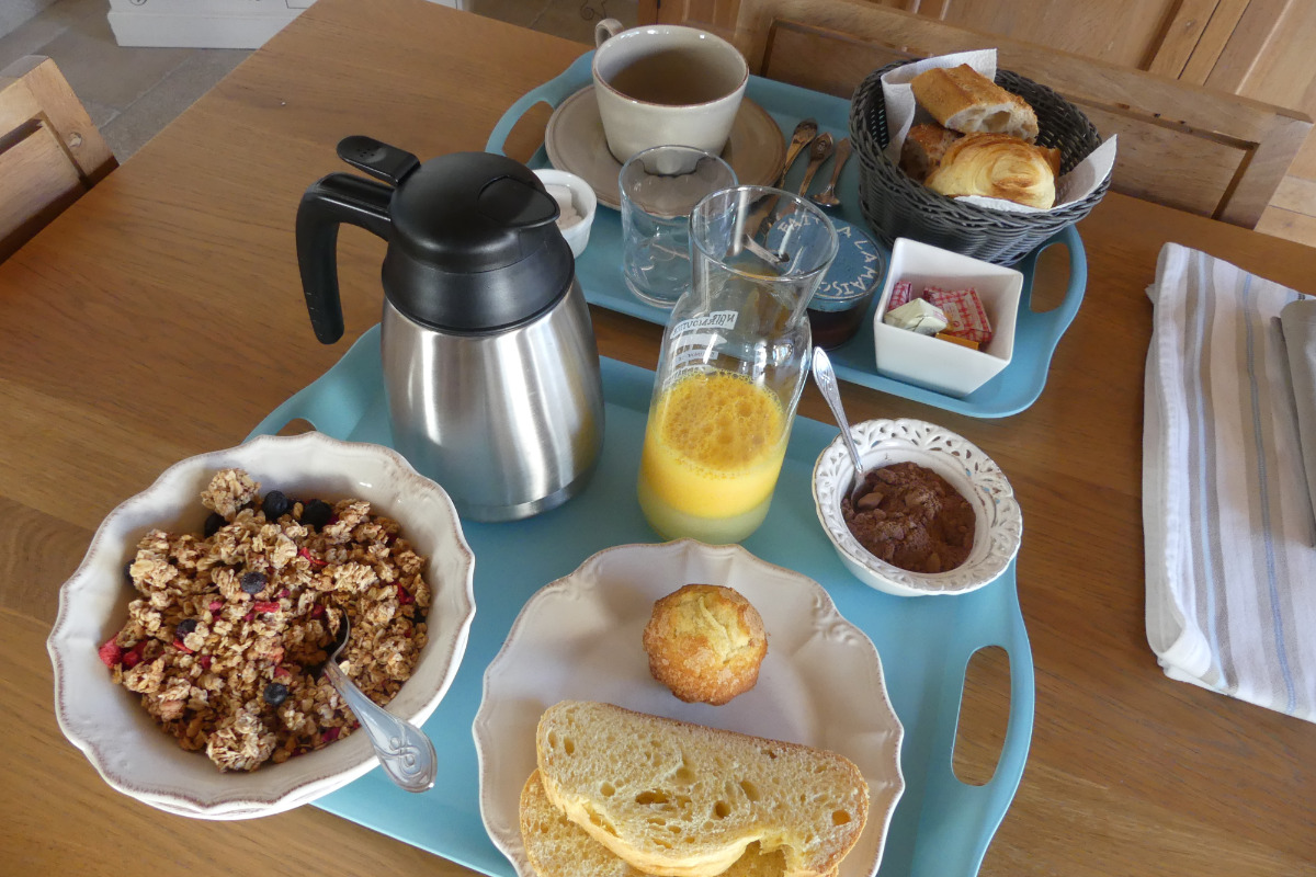 Petit déjeuner - Chambre d'hôtes - Noirmoutier en l'Île