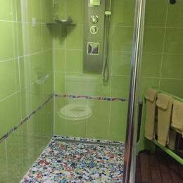 Nouvelle douche à l'italienne de la chambre Marocaine  - Chambre d'hôtes - Saint Hilaire de Riez