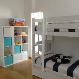 La 2ème chambre comprend des lits superposés de 90.. - Location de vacances - L'Aiguillon-la-Presqu'île