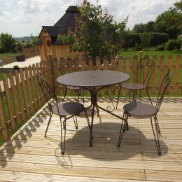 Terrasse - Chambre d'hôtes - Le Boupère