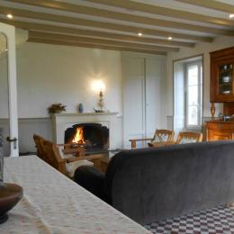 Villanelle, le salon - Chambre d'hôtes - L'Ile d'Elle