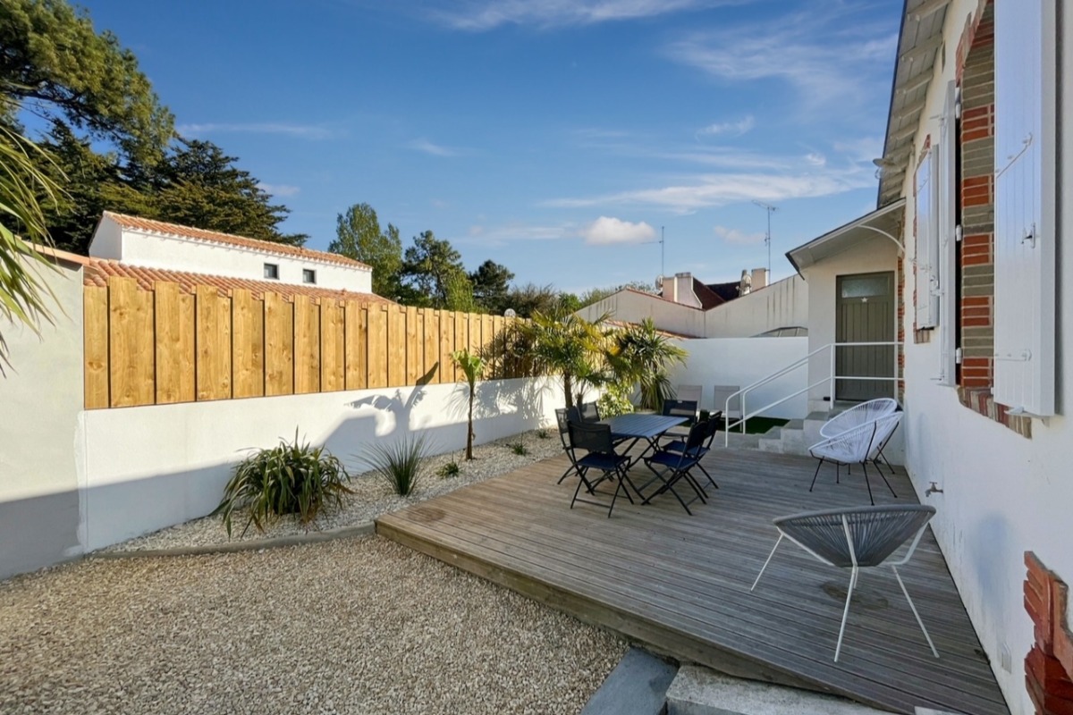 Terrasse  - Location de vacances - Saint Jean de Monts