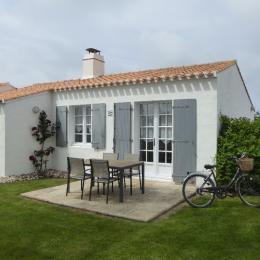 Façade maison exposée sud
 - Location de vacances - Noirmoutier en l'Île