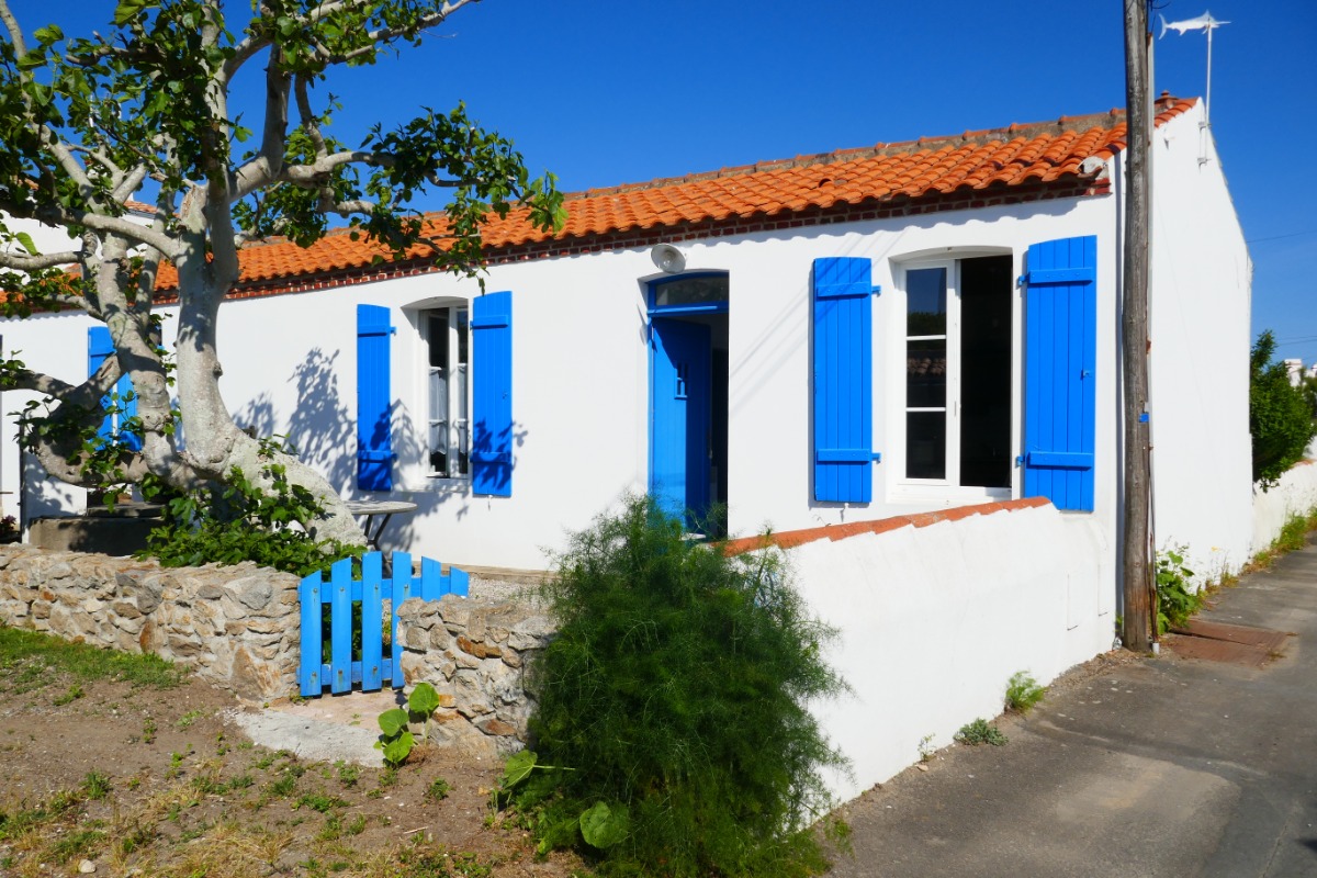 Devanture de la maison - Location de vacances - Noirmoutier en l'Île
